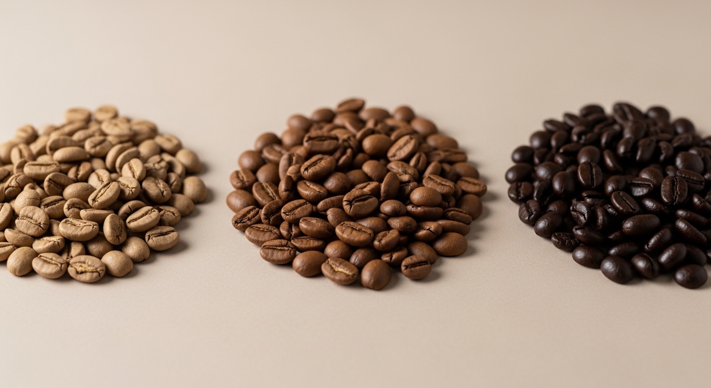 Светлая, средняя и темная обжарка: как меняется кофе в зависимости от степени обжарки